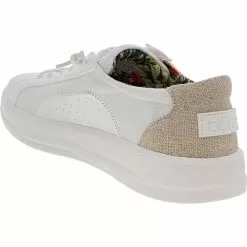 Hey Dude Karina Slip On Casual Shoes - Womens Natural Coconut White -Rogan‘s Shoes shop HD 21974935 WHT3