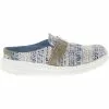 Hey Dude Nora Clogs Casual Shoes - Womens Blue Waves