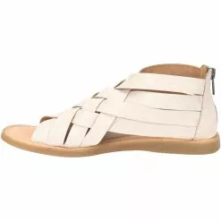 Born Iwa Woven Sandals - Womens White -Rogan‘s Shoes shop HH 32992 WHT3