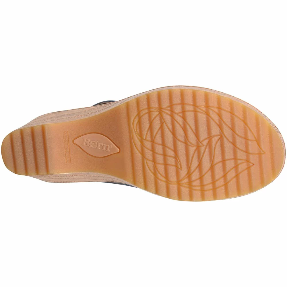 Born Emily Sandals - Womens Light Jeans Distressed Blue 4 Born Emily Sandals - Womens Light Jeans Distressed Blue - Image 4