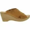 Born Nora Sandals - Womens Tan Camel Suede