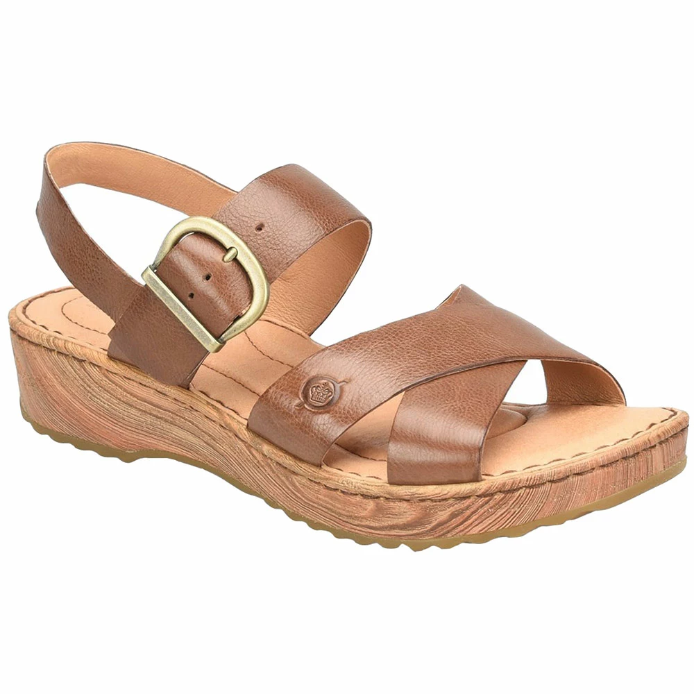 Born Aida Sandals - Womens Brown 2 Born Aida Sandals - Womens Brown - Image 2