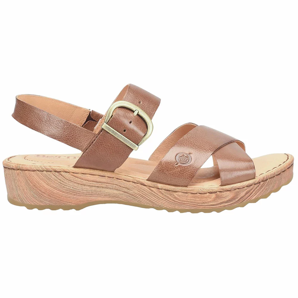 Born Aida Sandals - Womens Brown 1 Born Aida Sandals - Womens Brown