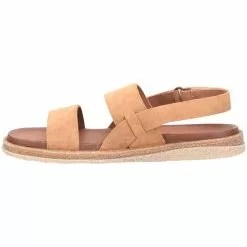 Born Cadyn Sandals - Womens Camel Suede Tan -Rogan‘s Shoes shop HH BR037357 TAN3