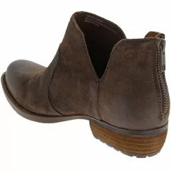 Born Kerri Ankle Boots - Womens Chocolate -Rogan‘s Shoes shop HH D89918 CHO3