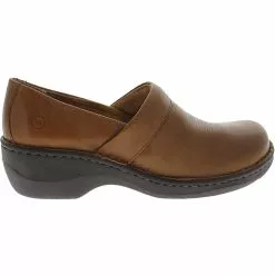 Born Toby Duo Slip On Casual Shoes - Womens Cognac