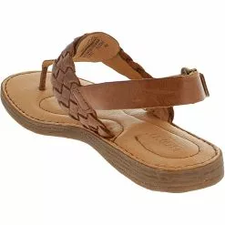Born Sumter Sandals - Womens British Tan -Rogan‘s Shoes shop HH F62016 TAN3