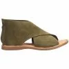 Born Iwa Sandals - Womens Army Green Suede
