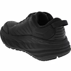 Hoka One One Bondi Sr Walking Shoe - Womens Black -Rogan‘s Shoes shop HK 1110521 BLK3