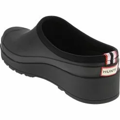 Hunter Original Play Clog Slip On Casual Shoes - Womens Black -Rogan‘s Shoes shop HN 1002RMA BLK3