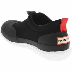 Hunter Original Mesh Shoe Slip On Casual Shoes - Womens Black -Rogan‘s Shoes shop HN 1078NRE BLK3