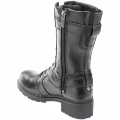 Harley Davidson Boots Harley Davidson Eda Casual Boots - Womens Black -Rogan‘s Shoes shop HR 83736 BLK3