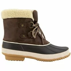 JBU Akron Waterproof Winter Boots - Womens Brown