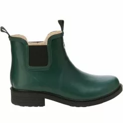JBU Chelsea Rain Boot Womens Rubber Boots Hunter Green