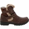 JBU Indiana Womens Water-Resistant Winter Boots Brown