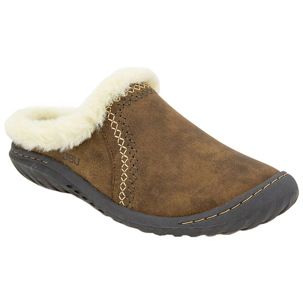 JBU Willow Slide Slip On Casual Shoes - Womens Brown 2 JBU Willow Slide Slip On Casual Shoes - Womens Brown - Image 2