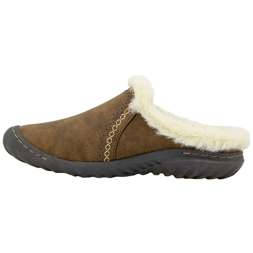 JBU Willow Slide Slip On Casual Shoes - Womens Brown 3 JBU Willow Slide Slip On Casual Shoes - Womens Brown - Image 3