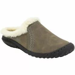 JBU Willow Slide Slip On Casual Shoes - Womens Olive