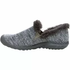 JBU Willow Knit Slippers - Womens Grey -Rogan‘s Shoes shop JB B1WLK19 GRY3