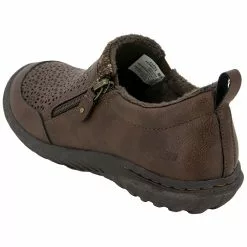 JBU Amber Slip On Casual Shoes - Womens Dark.Brown -Rogan‘s Shoes shop JB B2AMB DRB3 1
