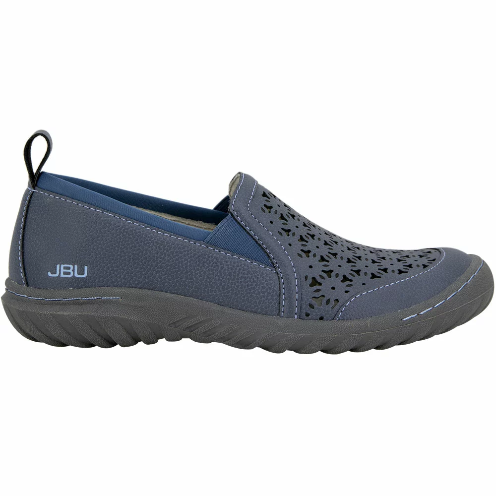 JBU Bellflower Slip On Casual Shoes - Womens Denim 1 JBU Bellflower Slip On Casual Shoes - Womens Denim