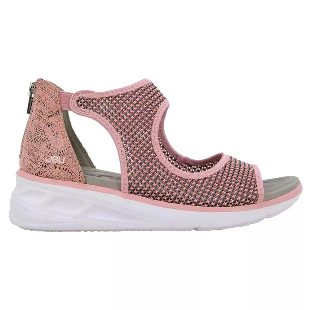 JBU Margot Sandals - Womens Blush Snake 1 JBU Margot Sandals - Womens Blush Snake