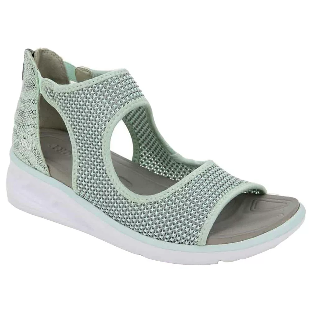 JBU Margot Sandals - Womens Mint Snake 2 JBU Margot Sandals - Womens Mint Snake - Image 2