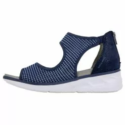 JBU Margot Sandals - Womens Navy Snake -Rogan‘s Shoes shop JB B2MRT01 NYS3