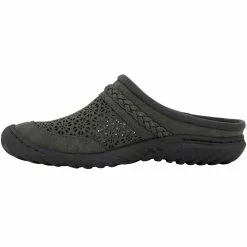 JBU Samaria Clogs Casual Shoes - Womens Charcoal -Rogan‘s Shoes shop JB B2SAM50 CHA3