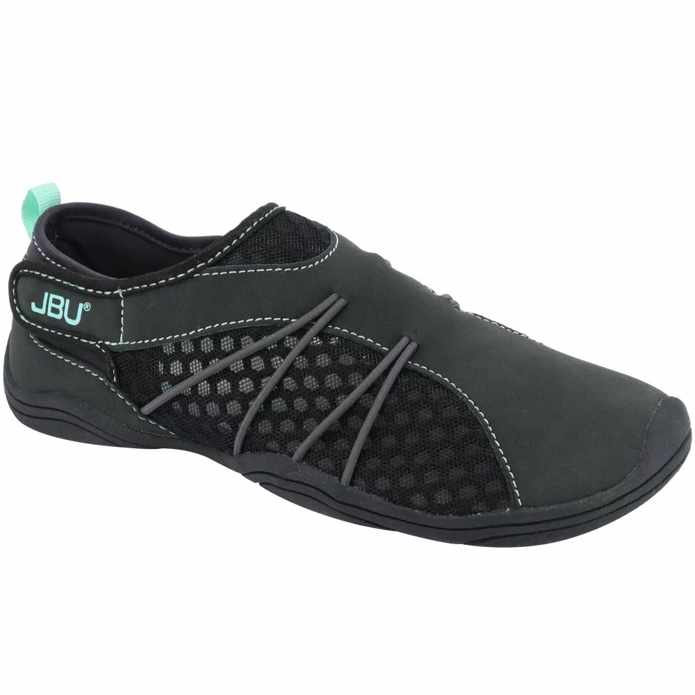 JBU Storm Water Ready Water Sandals - Womens Black Teal 2 JBU Storm Water Ready Water Sandals - Womens Black Teal - Image 2