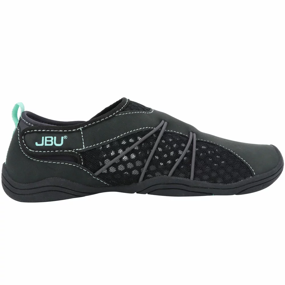 JBU Storm Water Ready Water Sandals - Womens Black Teal 1 JBU Storm Water Ready Water Sandals - Womens Black Teal