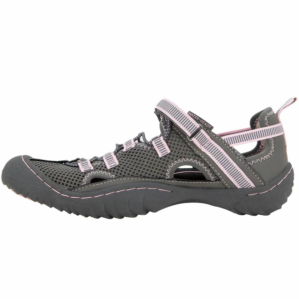 JBU Tahoe Mj Water Ready Outdoor Sandals - Womens Grey Petal 3 JBU Tahoe Mj Water Ready Outdoor Sandals - Womens Grey Petal - Image 3