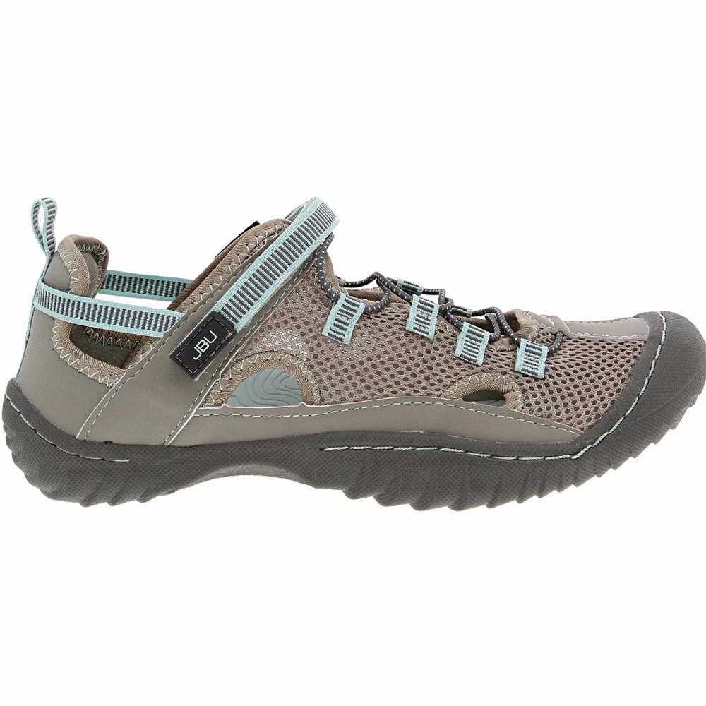 JBU Tahoe Mj Water Ready Outdoor Sandals - Womens Grey Blue 1 JBU Tahoe Mj Water Ready Outdoor Sandals - Womens Grey Blue