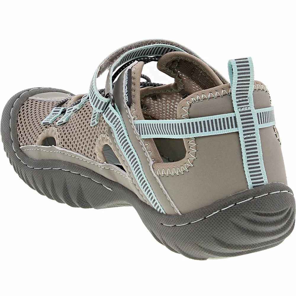 JBU Tahoe Mj Water Ready Outdoor Sandals - Womens Grey Blue 3 JBU Tahoe Mj Water Ready Outdoor Sandals - Womens Grey Blue - Image 3