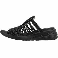 JBU Weston Slide Outdoor Sandals - Womens Black White -Rogan‘s Shoes shop JB B2WES BLK3