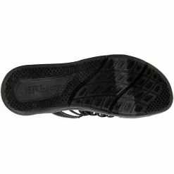 JBU Weston Slide Outdoor Sandals - Womens Black White -Rogan‘s Shoes shop JB B2WES BLK4