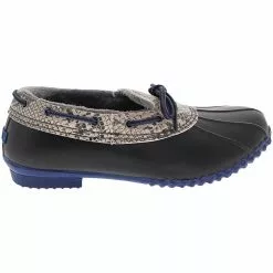 JBU Gwen Weather Ready Rubber Boots - Womens Black Python Navy