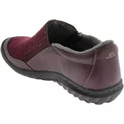 JBU Crimson Slip On Casual Shoes - Womens Wine -Rogan‘s Shoes shop JB JB18CR WIN3