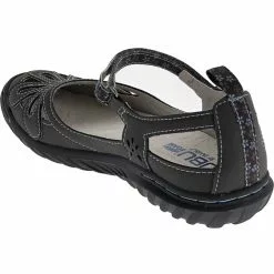 JBU Wildflower Encore Slip On Casual Shoes - Womens Charcoal -Rogan‘s Shoes shop JB JB18WFE CHA3
