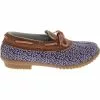JBU Gwen Garden Ready Womens Duck Shoes Navy Lilac Ready