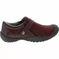 JBU Blair Slip On Casual Shoes - Womens Wine