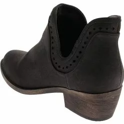 Jellypop Brenton Casual Boots - Womens Black Distress -Rogan‘s Shoes shop JP BRENTON BLK3