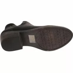 Jellypop Brenton Casual Boots - Womens Black Distress -Rogan‘s Shoes shop JP BRENTON BLK4