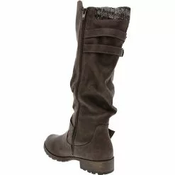 Jellypop Creed Tall Dress Boots - Womens Mushroom -Rogan‘s Shoes shop JP CREED BRN3