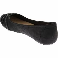 Jellypop Justin Slip On Casual Shoes - Womens Black -Rogan‘s Shoes shop JP JUSTIN BLK3