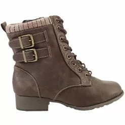 Jellypop Plucky Casual Boots - Womens Dark Brown Smooth