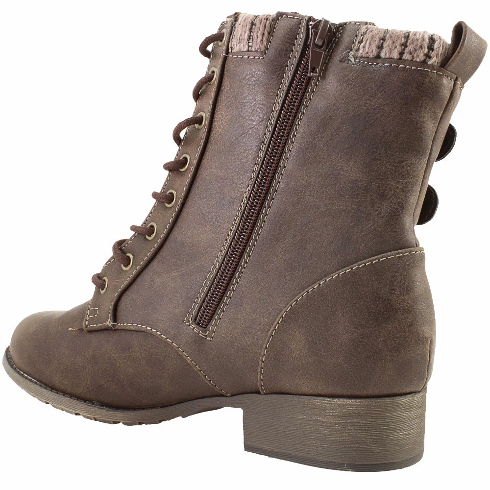 Jellypop Plucky Casual Boots - Womens Dark Brown Smooth 3 Jellypop Plucky Casual Boots - Womens Dark Brown Smooth - Image 3