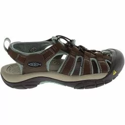 KEEN Newport H2 Outdoor Sandals - Womens Brown Light Blue