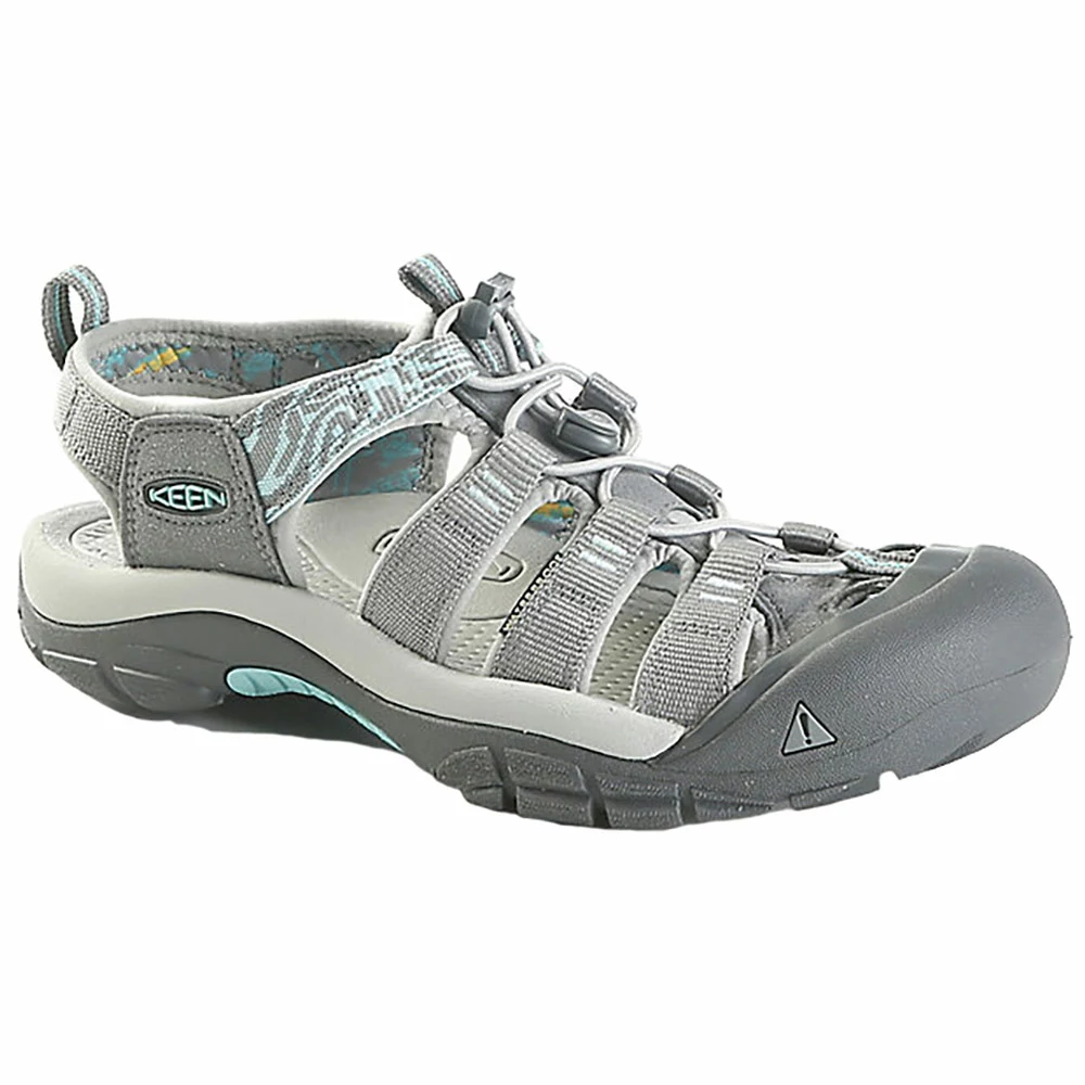 KEEN Newport H2 Outdoor Sandals - Womens Steel Grey Blue Turquoise 2 KEEN Newport H2 Outdoor Sandals - Womens Steel Grey Blue Turquoise - Image 2