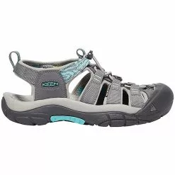 KEEN Newport H2 Outdoor Sandals - Womens Steel Grey Blue Turquoise